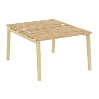 Рабочая станция, опоры - массив дерева глубиной 1475 мм ОНИКС ВУД / ONIX WOOD