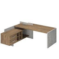 Стол рабочий L220 Wood&Stone